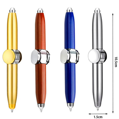 Bolígrafo Spinner Antiestrés con Luz