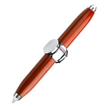 Bolígrafo Spinner Antiestrés con Luz