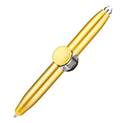 Bolígrafo Spinner Antiestrés con Luz